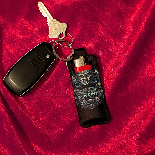 Hellraiser Labyrinth Chapstick/Lighter Holder Keychain