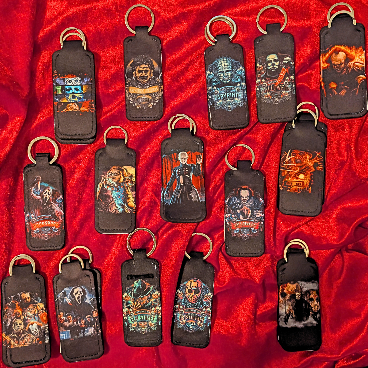 Camp Crystal Lake Jason Chapstick/Lighter Holder Keychain