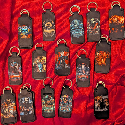 Camp Crystal Lake Jason Chapstick/Lighter Holder Keychain