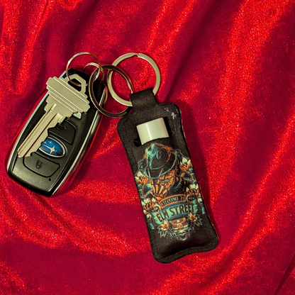 Nightmare on Elm Street Chapstick/Lighter Holder Keychain