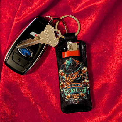 Nightmare on Elm Street Chapstick/Lighter Holder Keychain