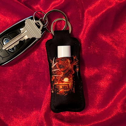 Elm Street House Freddy Chapstick/Lighter Holder Keychain