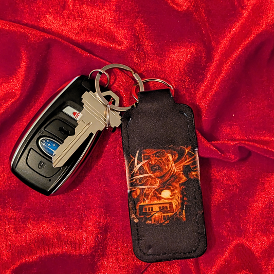 Elm Street House Freddy Chapstick/Lighter Holder Keychain