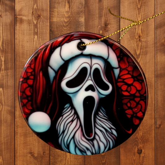 Ghostface Santa Red - Creepmas Ornament