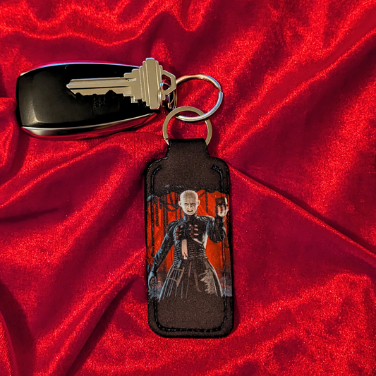 Pinhead Hellraiser Chapstick/Lighter Holder Keychain