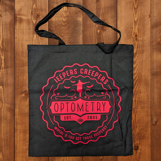 Jeepers Creepers Horror Company Tote Bag - Red
