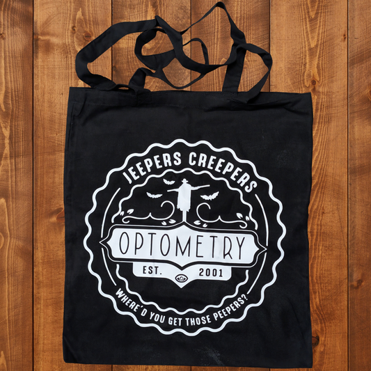 Jeepers Creepers Horror Company Tote Bag - White