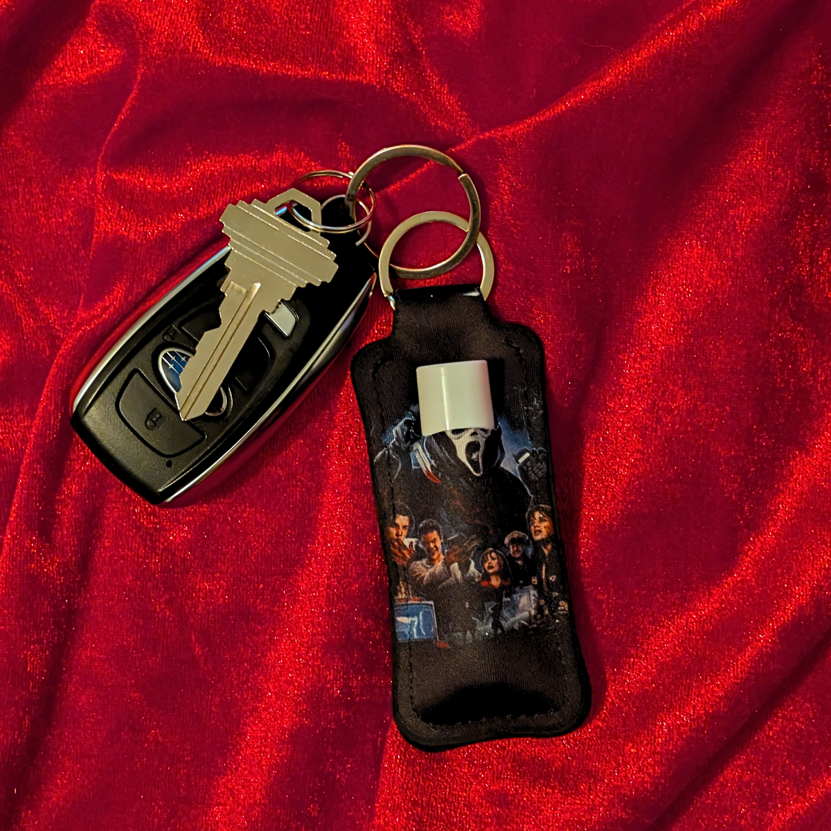 Scream Gang Chapstick/Lighter Holder Keychain