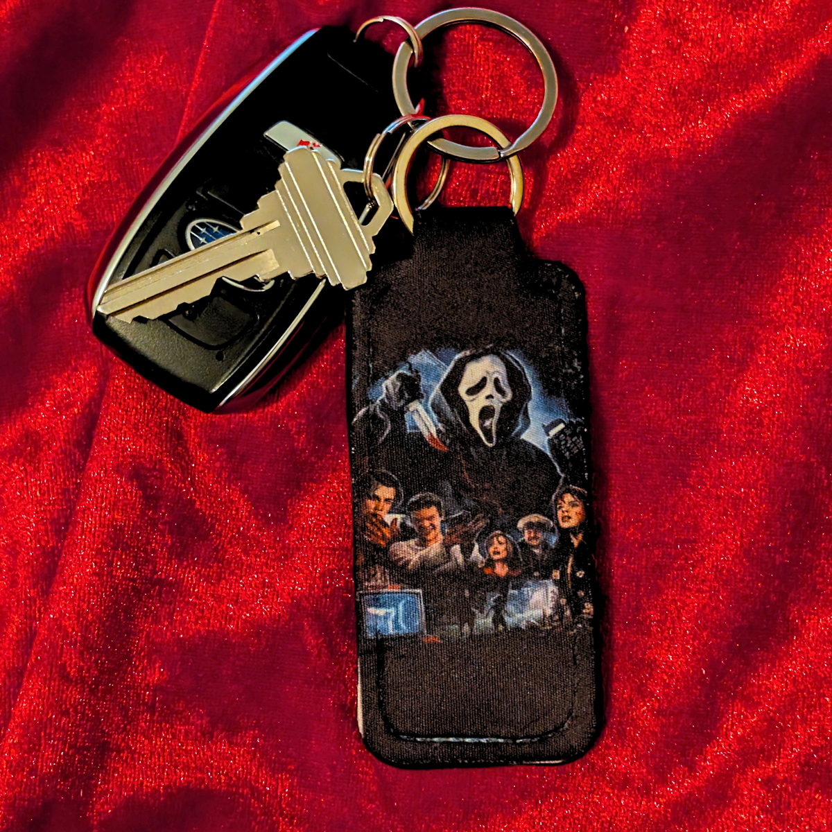 Scream Gang Chapstick/Lighter Holder Keychain