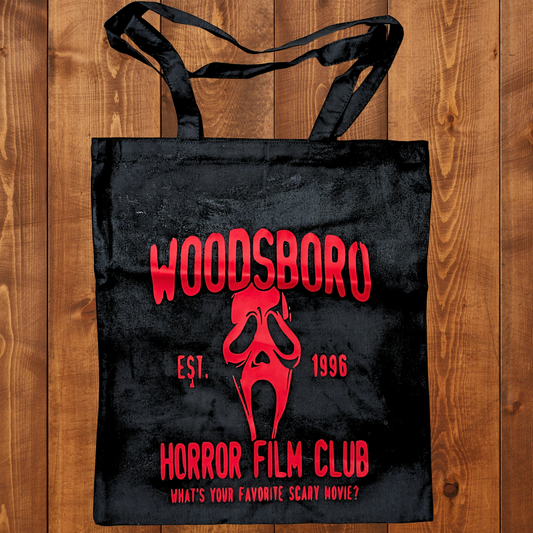 Woodsboro Film Club Horror Company Tote Bag - Red